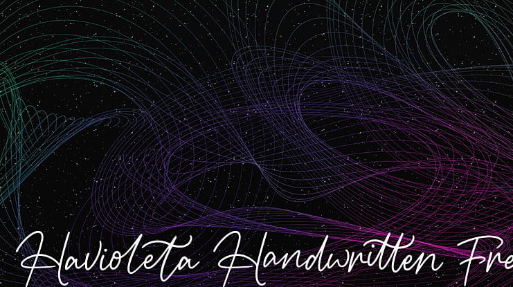 Havioleta Handwritten Free Font