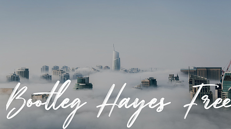 Bootleg Hayes Free Font
