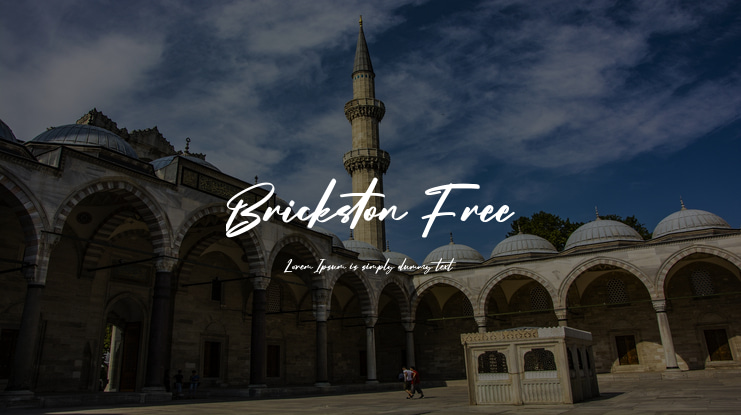 Brickston Free Font