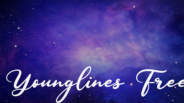 Younglines Free Font