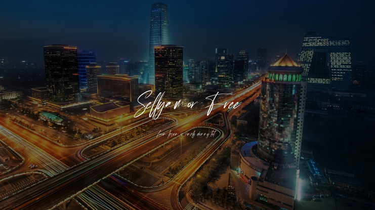 Sellyamor Free Font