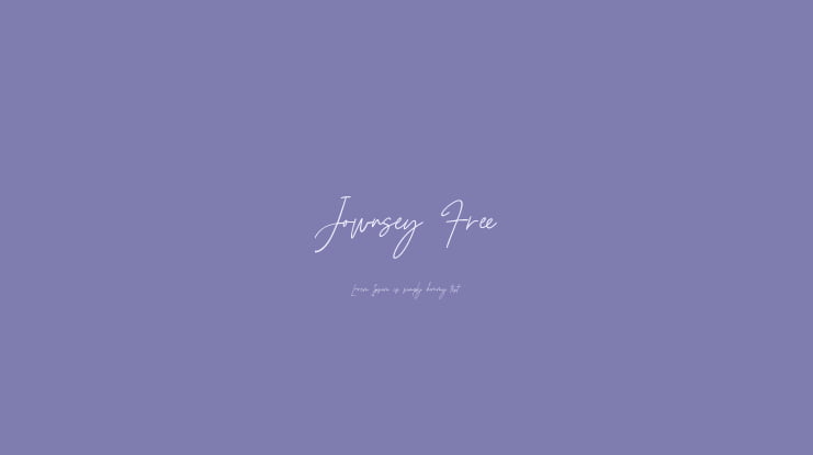 Jownsey Free Font