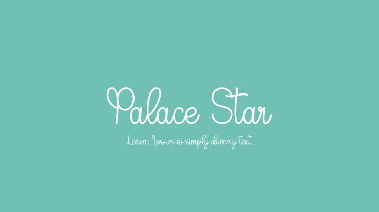 Palace Star Font Family