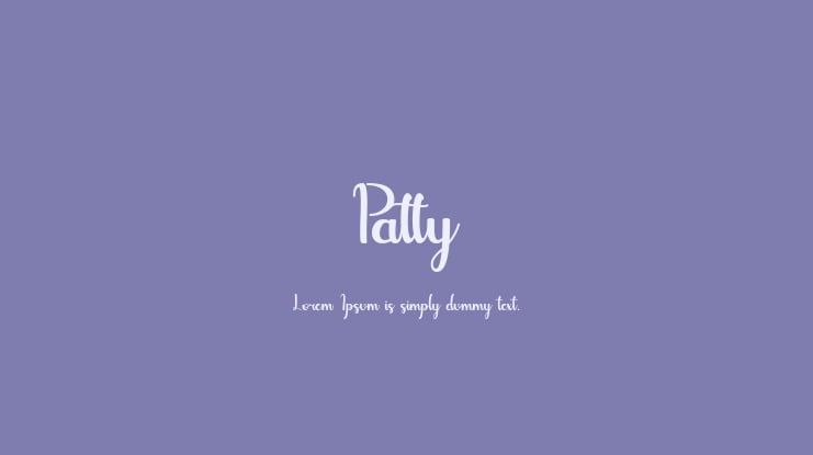 Patty Font