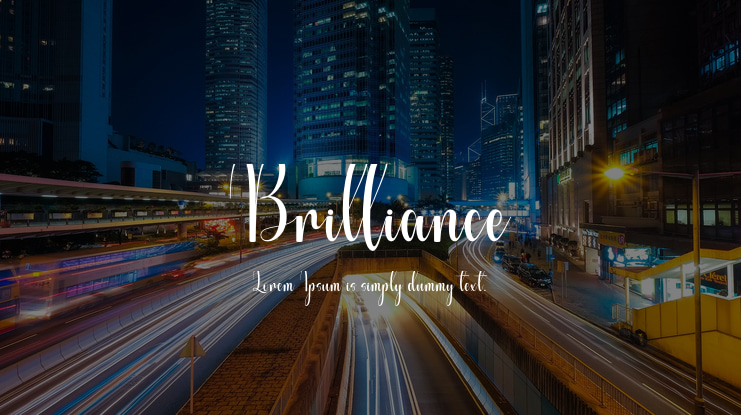 Brilliance Font Family