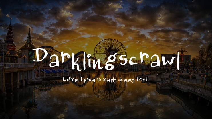 Darklingscrawl Font