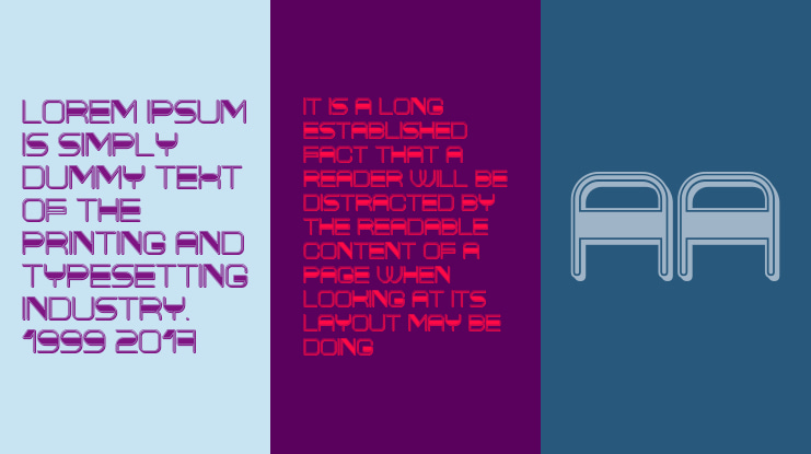 Thickened Font Family