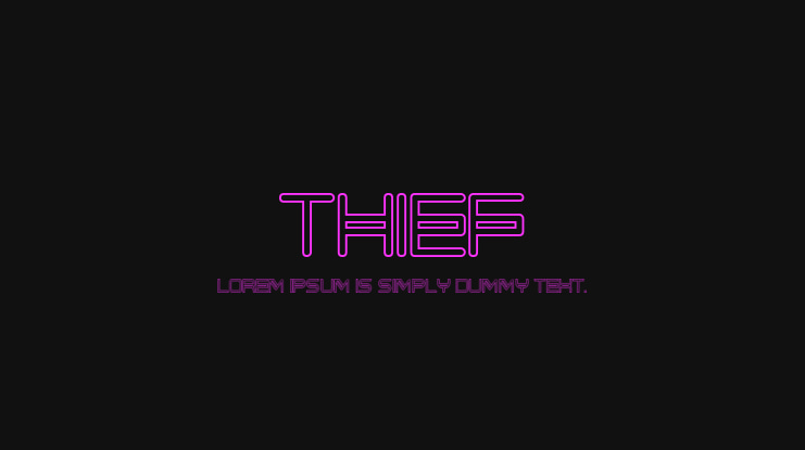 Thief Font