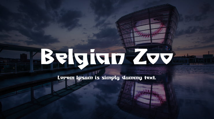 Belgian Zoo Font Family