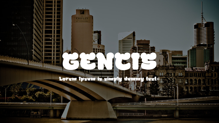 GENCIS Font