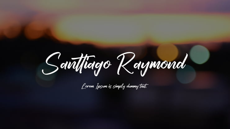 Santtiago Raymond Font