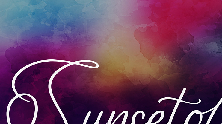 Sunsetof Font