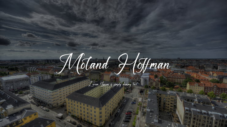 Moland Hoffman Font