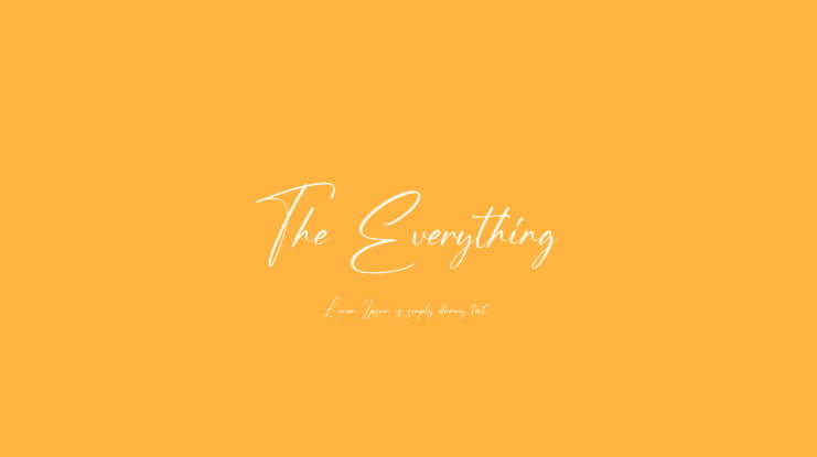 The Everything Font