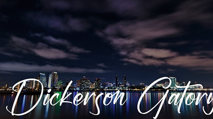 Dickerson Gatory Font