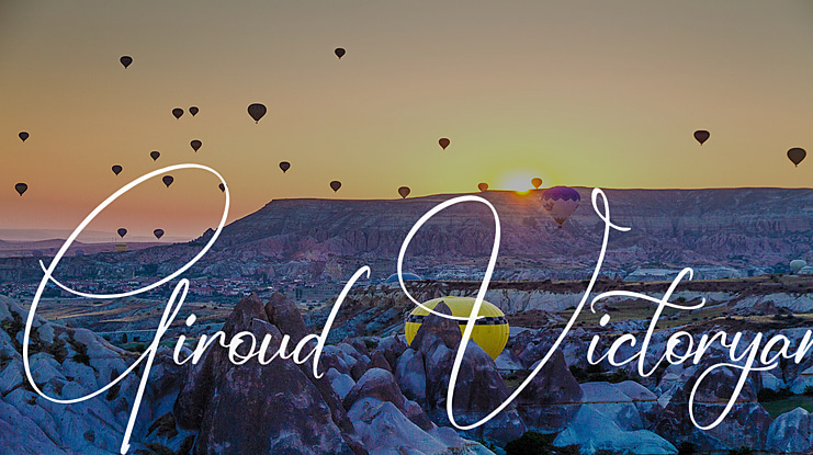 Giroud Victoryan Font