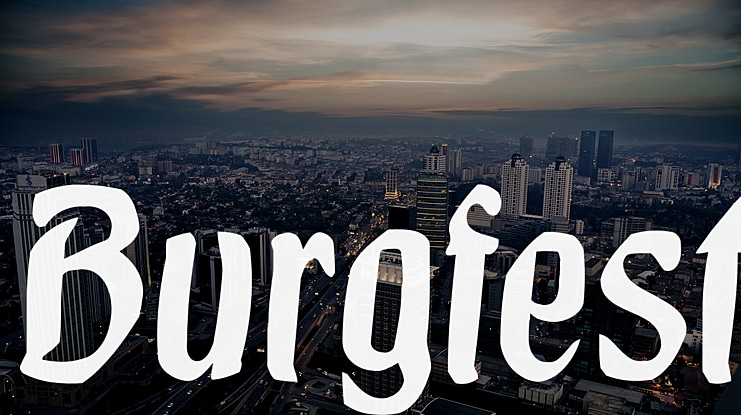 Burgfest Font