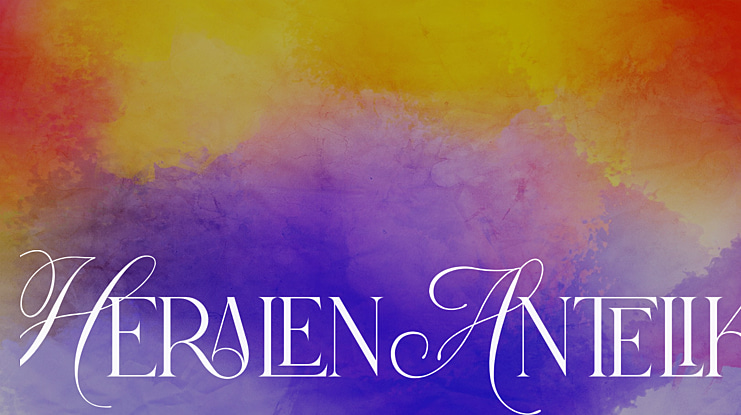 Heralen Antelik Font