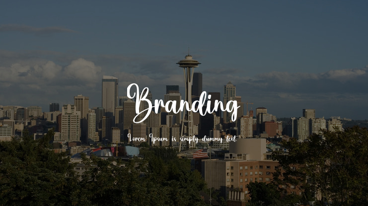 Branding Font