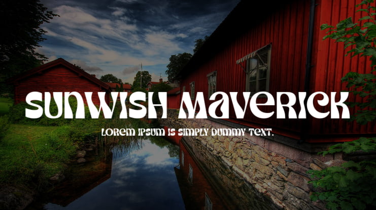 Sunwish Maverick Font