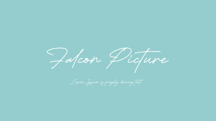 Falcon Picture Font