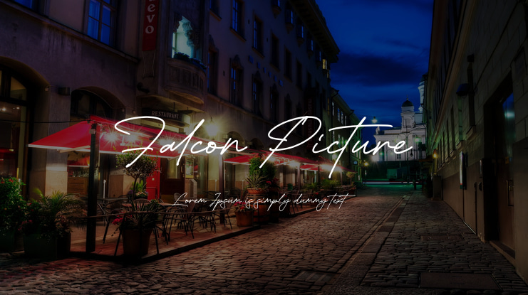 Falcon Picture Font
