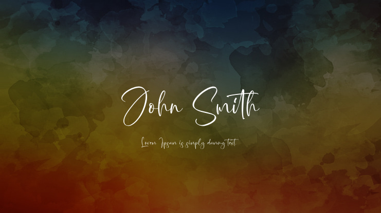 John Smith Font