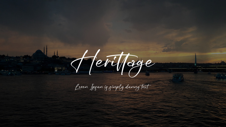 Herittage Font