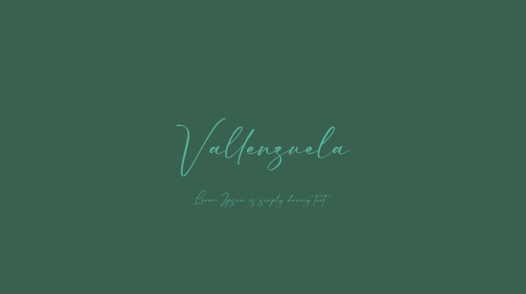 Vallenzuela Font
