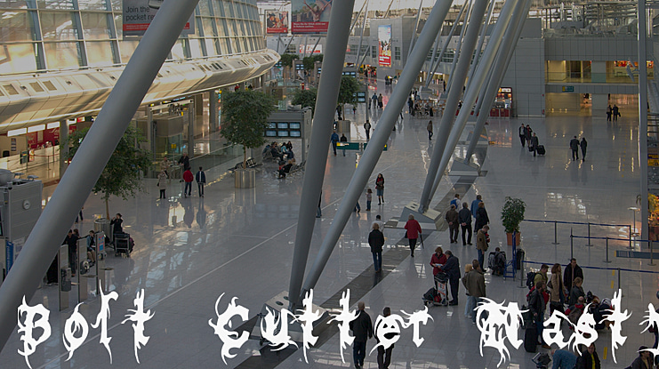 Bolt Cutter Font Family