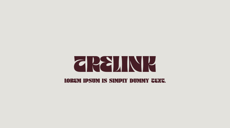 TRELINK Font