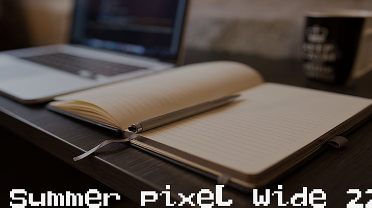 Summer Pixel Wide 22 Font