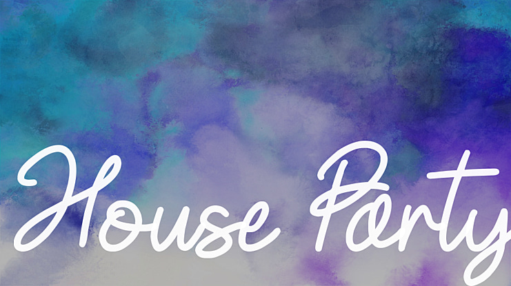 House Party Font