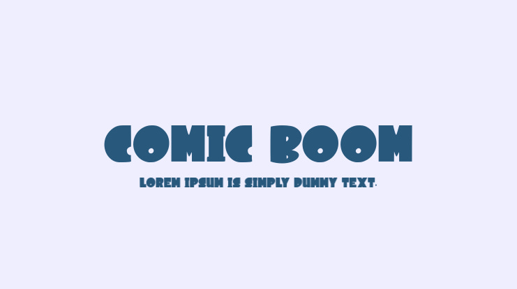 Comic Boom Font