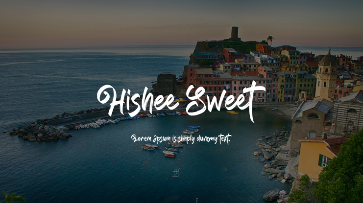 Hishee Sweet Font