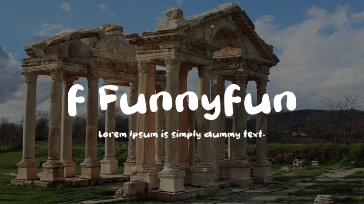 f Funnyfun Font