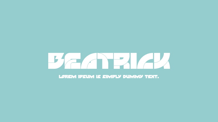 Beatrick Font