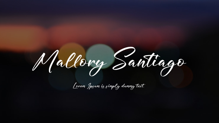 Mallory Santiago Font