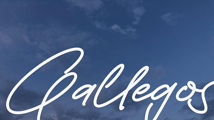 Gallegos Font