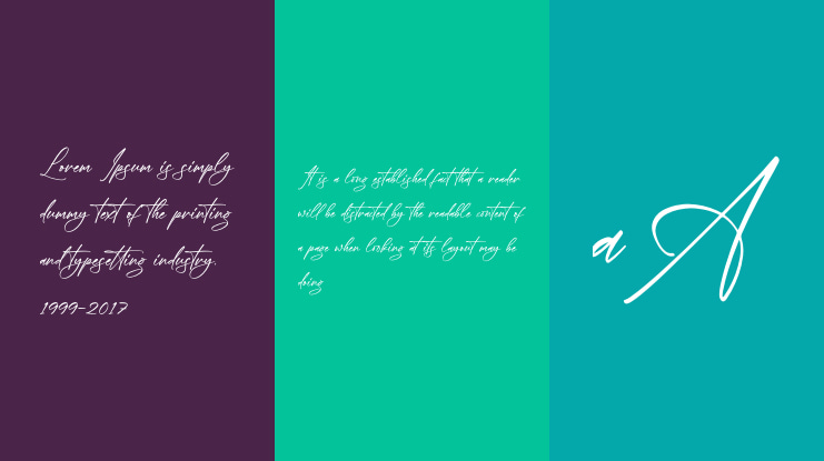 Mantogna Signature Font