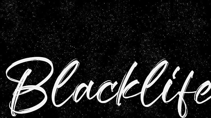 Blacklife Font
