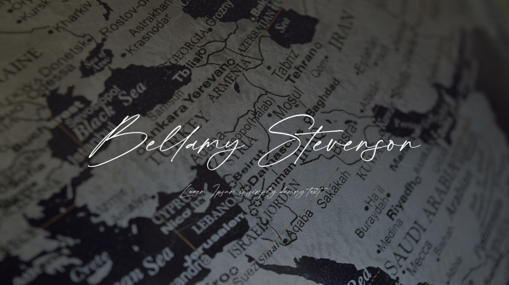 Bellamy Stevenson Font