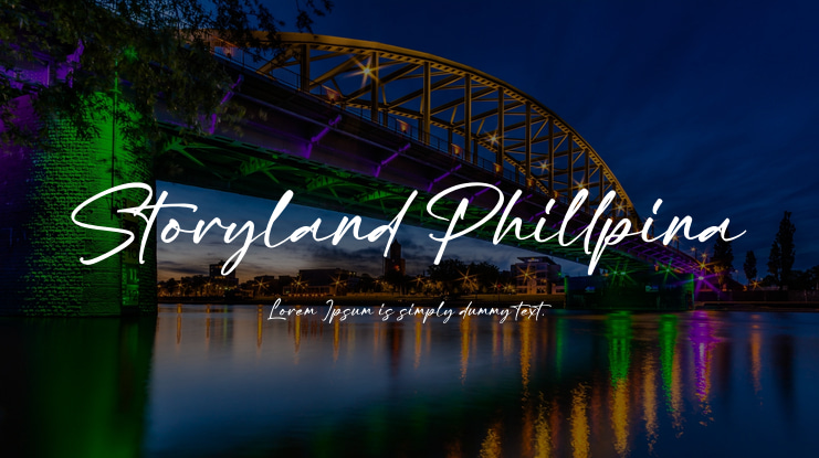 Storyland Phillpina Font