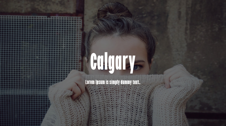 Calgary Font