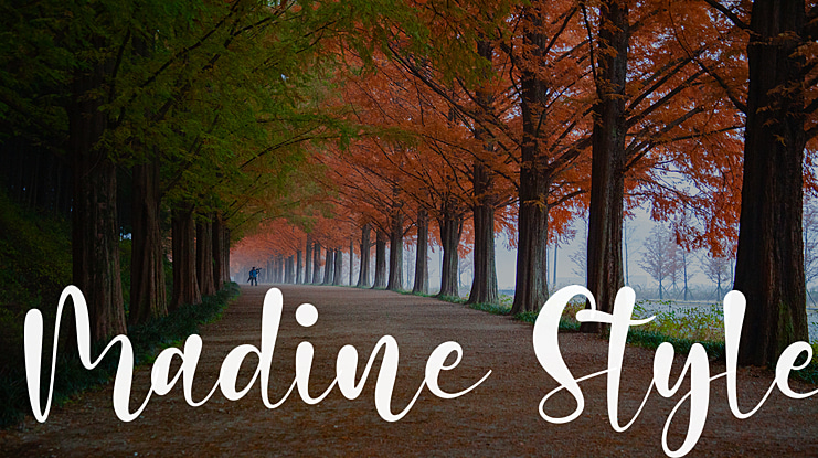 Madine Style Font