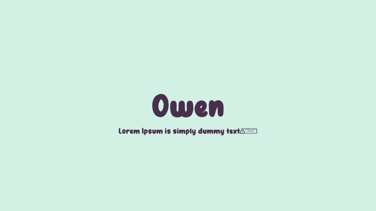Owen Font