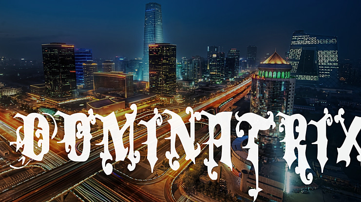 Dominatrix Font
