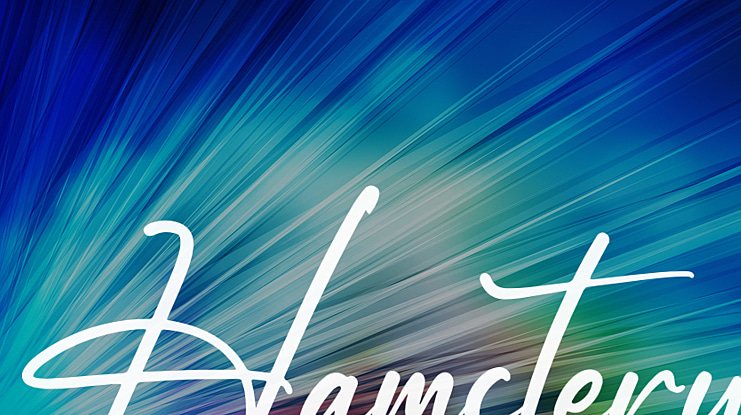 Hamstery Font