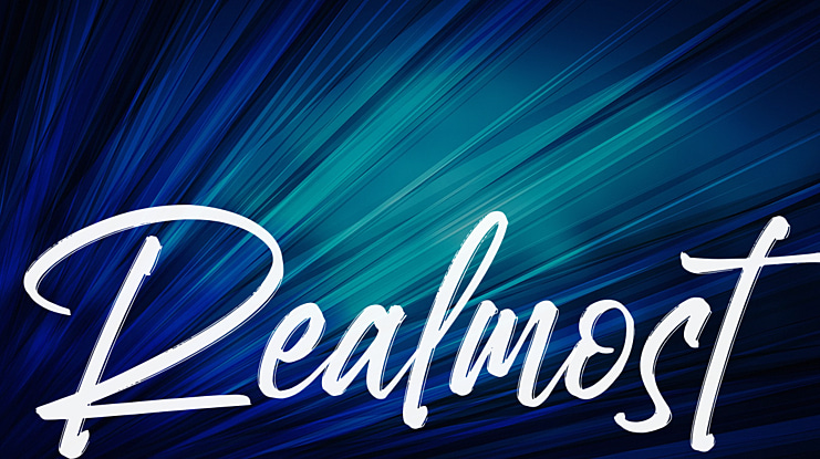 Realmost Font