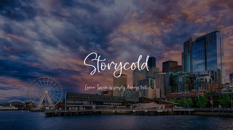Storycold Font